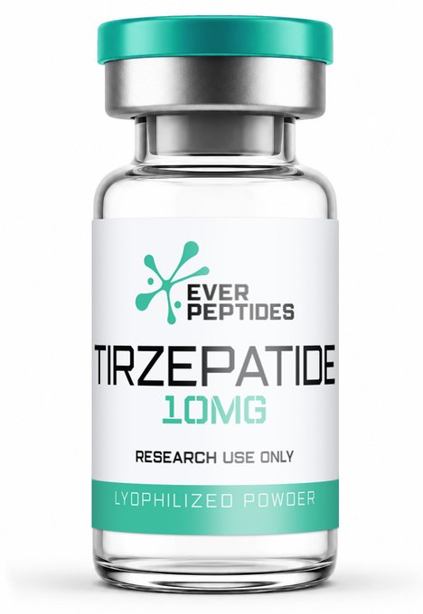 Tirzepatide vial product photo